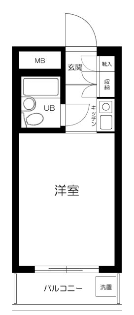 ラ・ヴィール池上の間取り