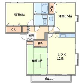 グラーツ弐番館の間取り
