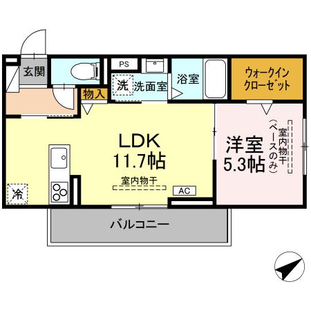 1/2 間取