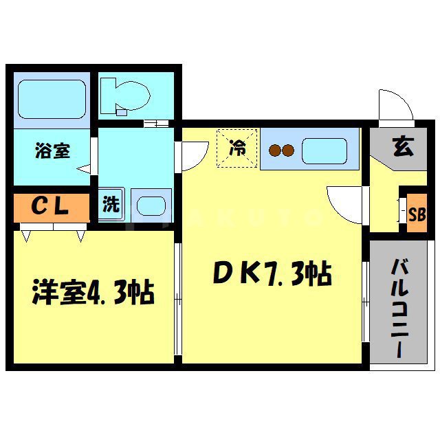 グランメゾン森ノ宮の間取り