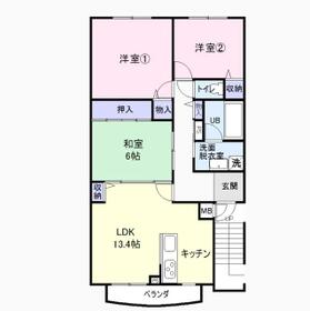アミティ21の間取り