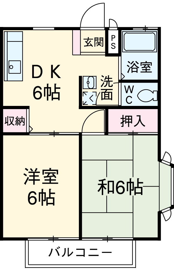 MAハイツの間取り