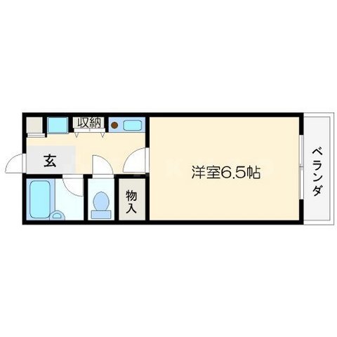 88中之島ウィングの間取り