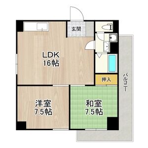 東和ハイツ本館の間取り