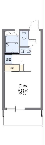 レオパレスK・N・Aの間取り