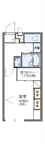 レオパレストゥデイの間取り