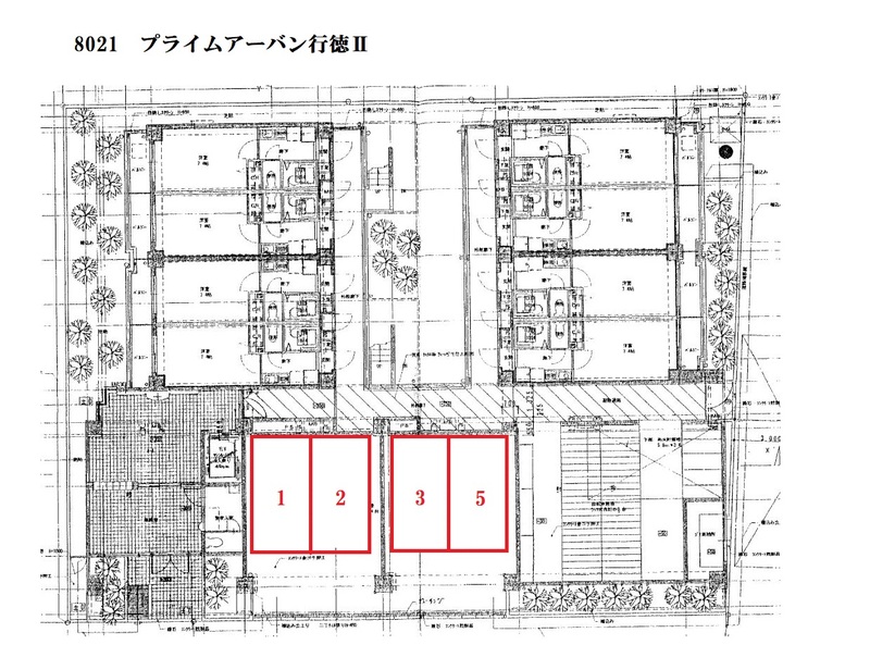 3/4 駐車場