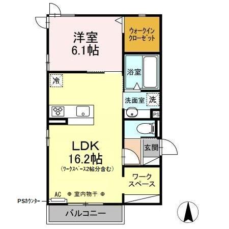 コンフォール則武の間取り