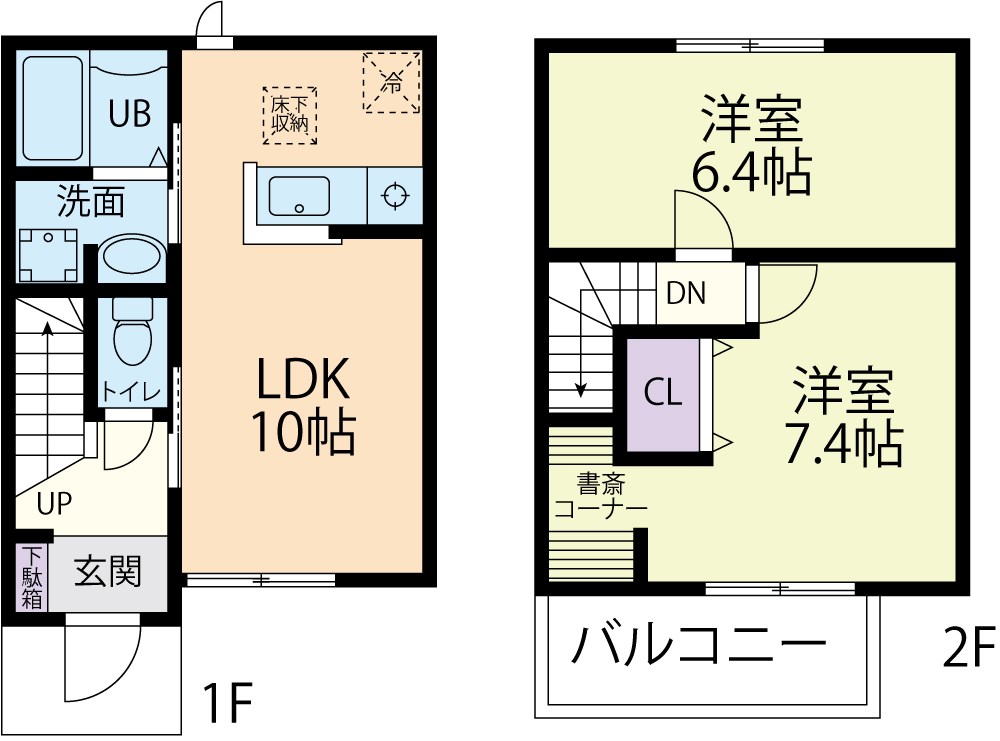 S・GLADの間取り