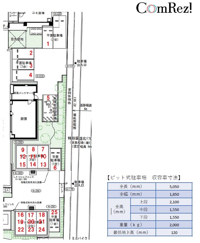 6/6 駐車場