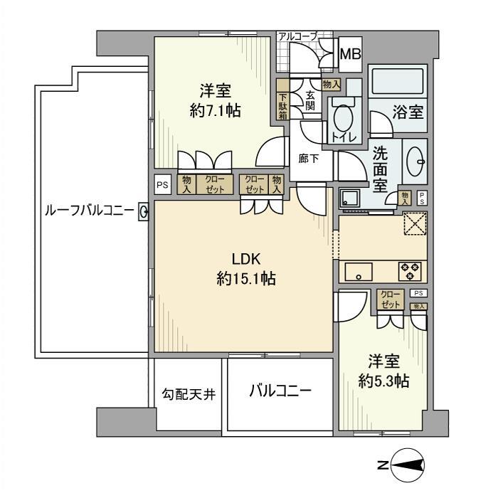 2/13 間取