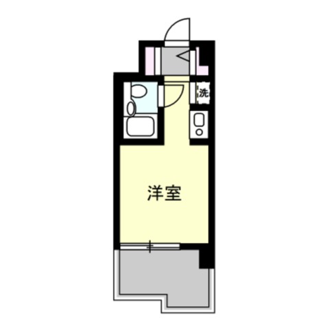 ユーコート洋光台の間取り