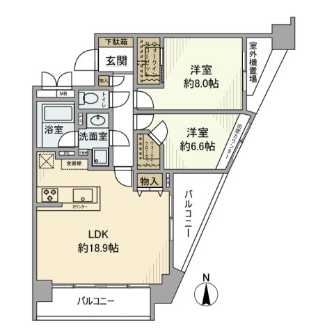 2/3 間取