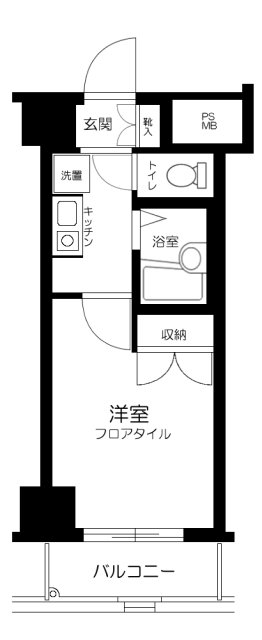 ガラ・シティ笹塚の間取り