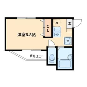 レスペデザ高砂の間取り