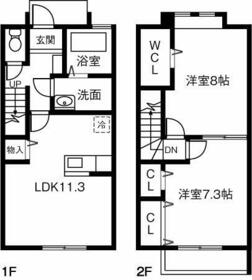 Espero Aの間取り