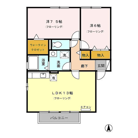 2/6 間取
