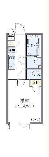 クレイノサンザシの間取り