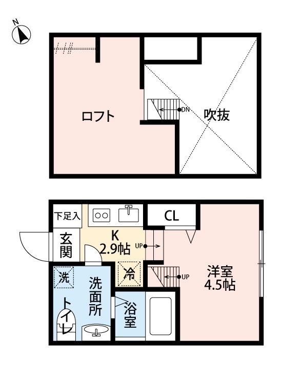 ドルフィンの間取り
