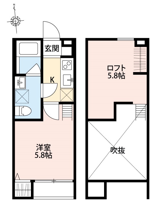 パルク八王子（パルクハチオウジ）の間取り