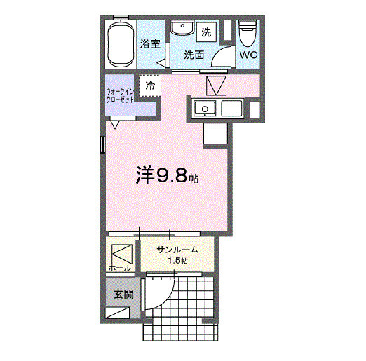 エレシエルの間取り