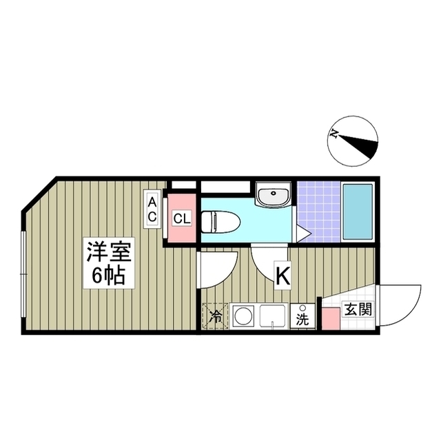 Kensington Houseの間取り