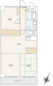 第五千代田マンションの間取り
