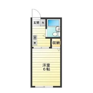 シティハイムハーモネイトの間取り
