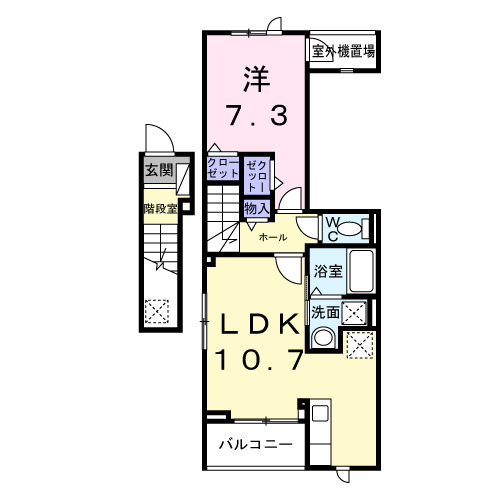 アルカディアⅢの間取り