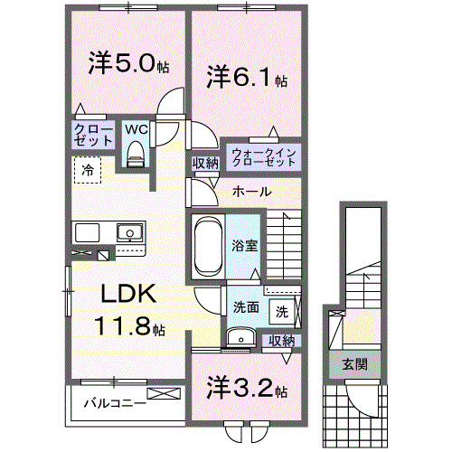 リアトリス曳舟の間取り