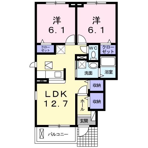 グレイス′11の間取り