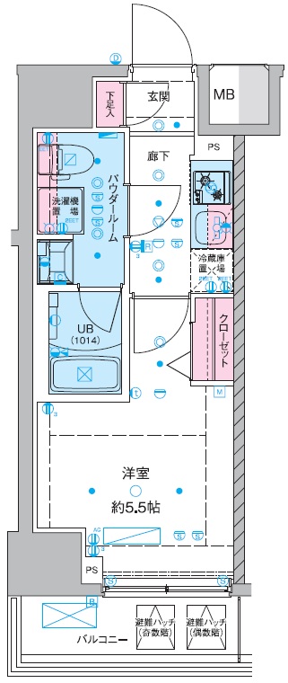 2/14 間取
