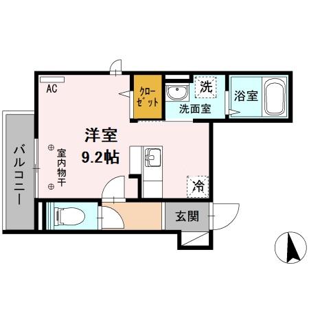 Olivia神楽坂の間取り