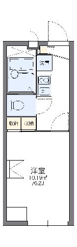 レオパレスIZM Ⅰの間取り