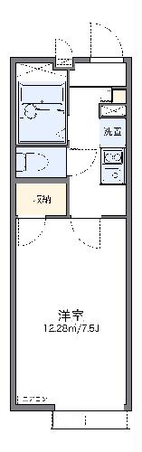レオパレス桜Ⅱの間取り
