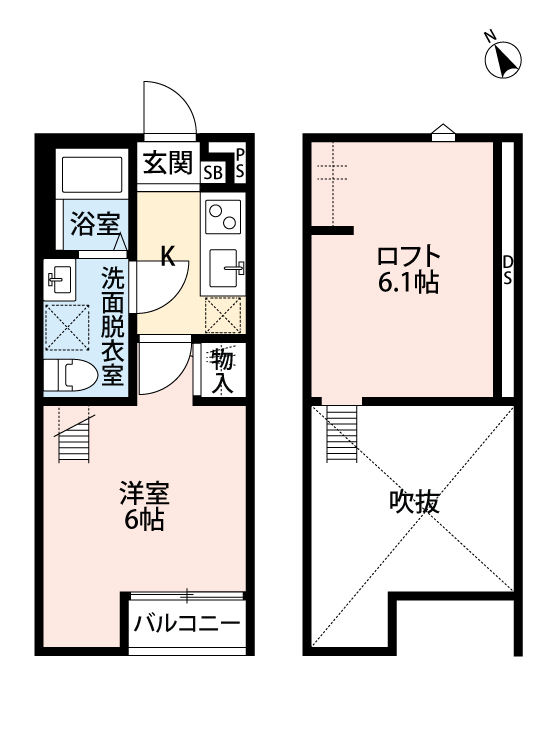 サンクエトワールの間取り
