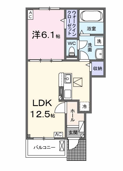 グランデの間取り