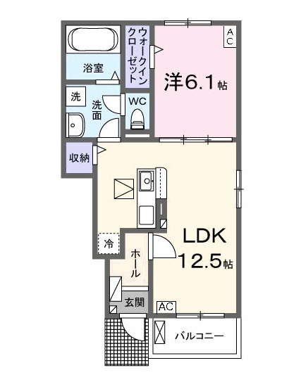 グランデの間取り