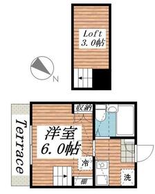 ジュネパレス柏第107の間取り