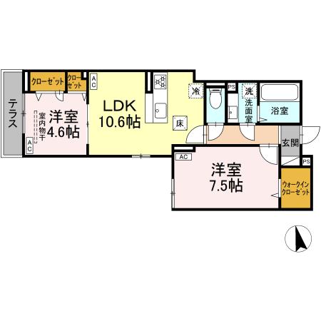 (仮称)徳丸7丁目PJの間取り