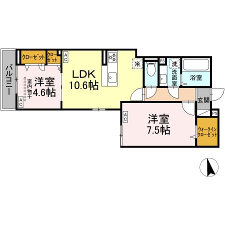 (仮称)徳丸7丁目PJの間取り