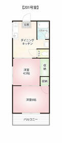 マリーンコーポの間取り