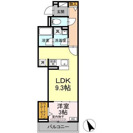 アリヴィオの間取り