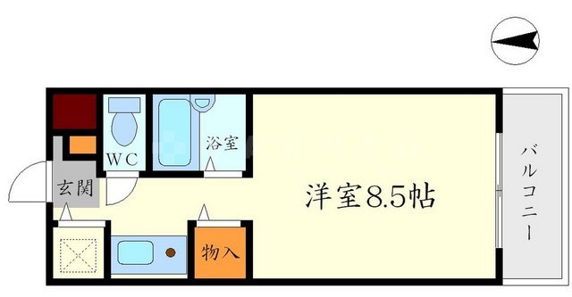 ラ・ティエラ箕面の間取り