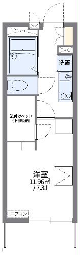 レオパレスヴィハール南六郷の間取り