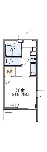 レオネクスト呉松Ⅰの間取り