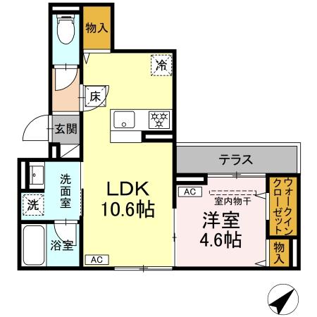 ヴェルレガーロの間取り