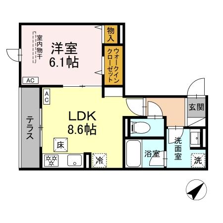 ヴェルレガーロの間取り