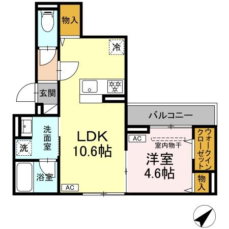 ヴェルレガーロの間取り