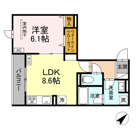 ヴェルレガーロの間取り